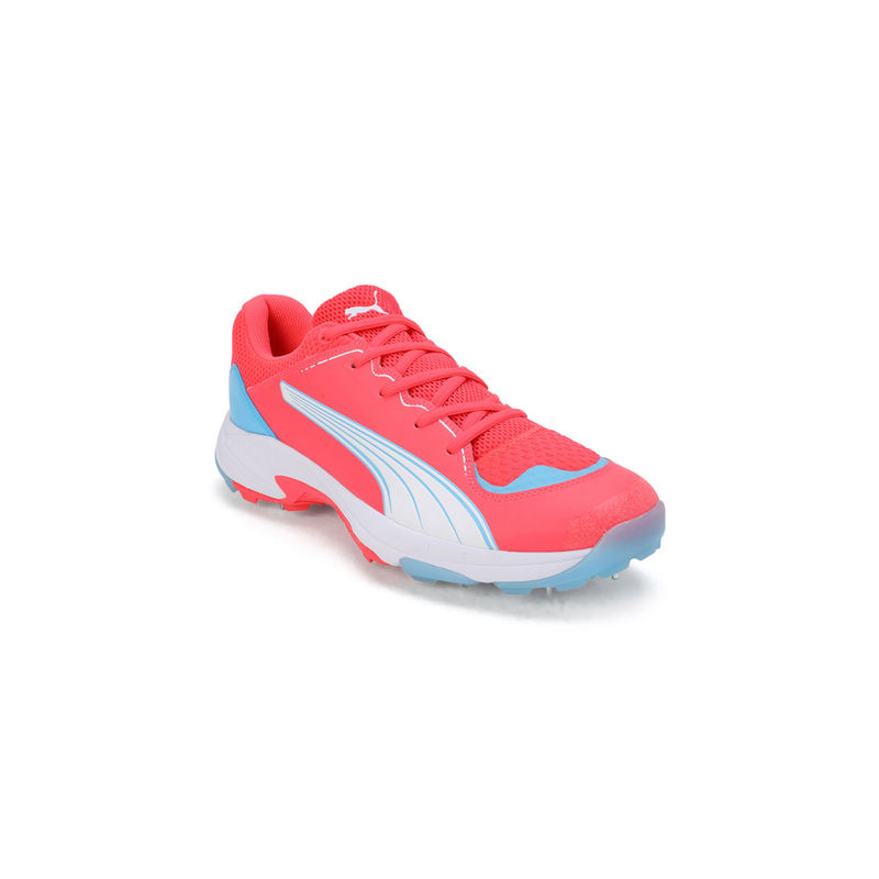 Puma Spike 24.1 Unisex Red Cricket Shoes (UK 5)