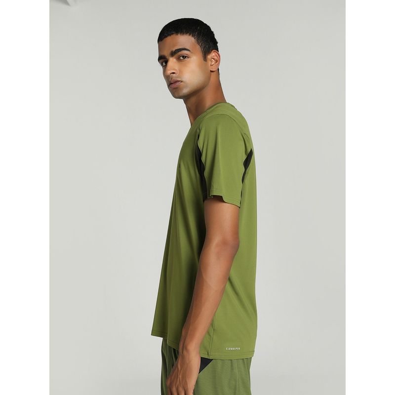 Puma Cloudspun EFS Mens Olive Green T-Shirt (S)
