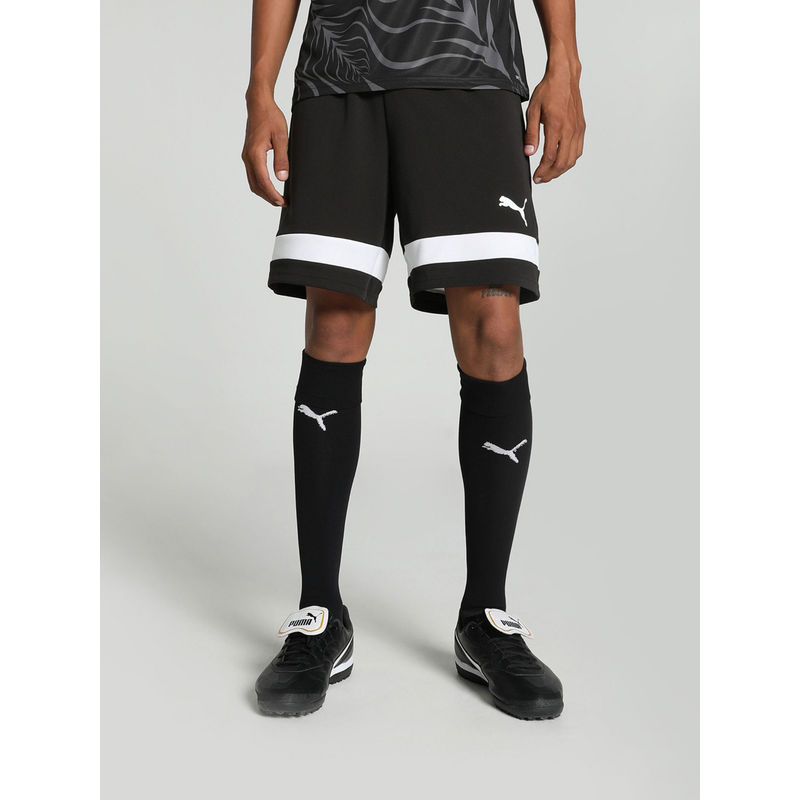 Puma individual RISE Mens Black Shorts (S)