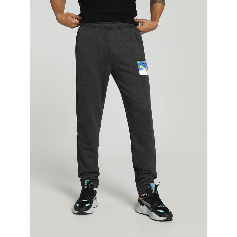 Puma Sport Graphic OH Mens Grey Sweatpant (M)