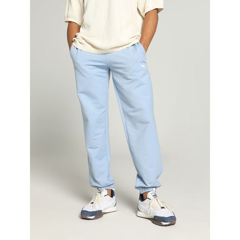 Puma Classics CH Men Blue Joggers (M)
