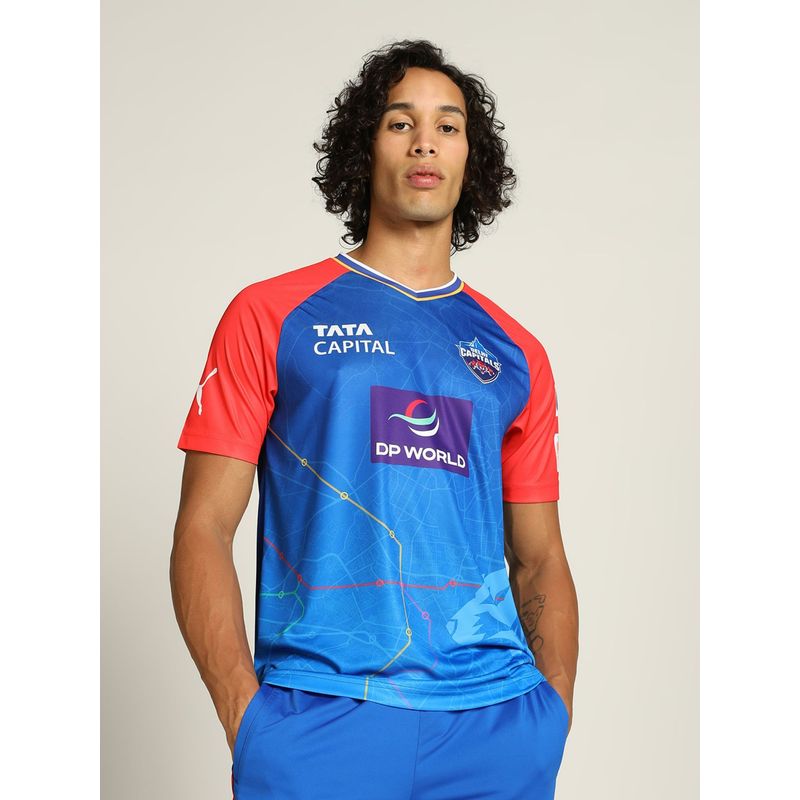 Puma DC Replica Mens 2024 Blue Jersey (S)