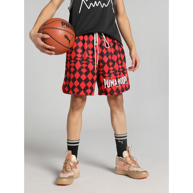 Puma Big Joker Men Red Shorts (S)