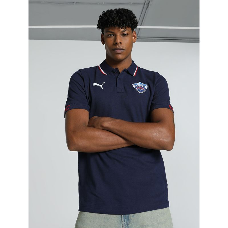 PUMA x DC Men's Slim Fit Cricket Polo (S)