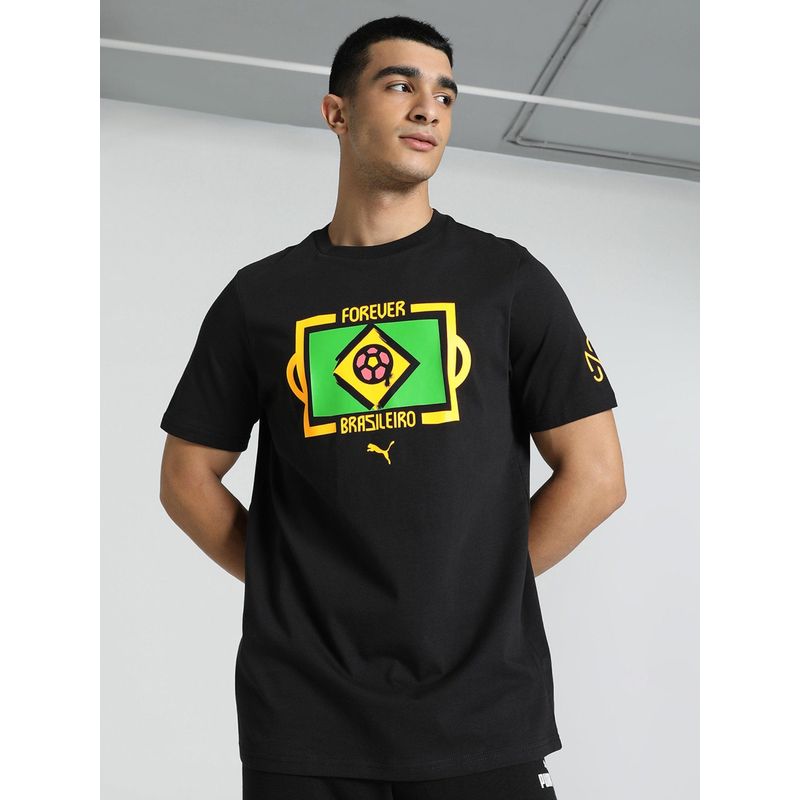 Puma Neymar Jr Mens Black T-Shirt (S)