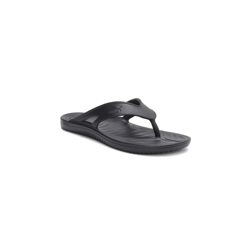 Puma Flymo Injex Unisex Black Flip-Flop (UK 9)