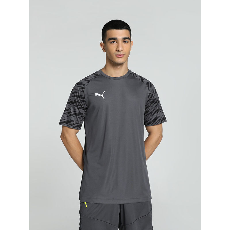 Puma Cr Teamwear Self Sublimation Mens Grey T-Shirt (XS)