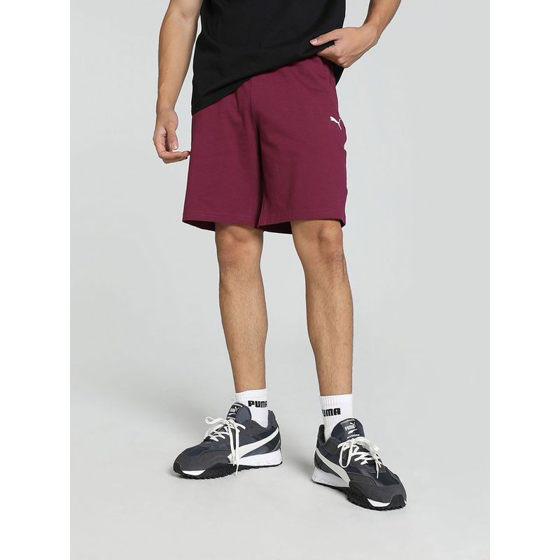 Puma Jersey Mens Red Shorts (M)