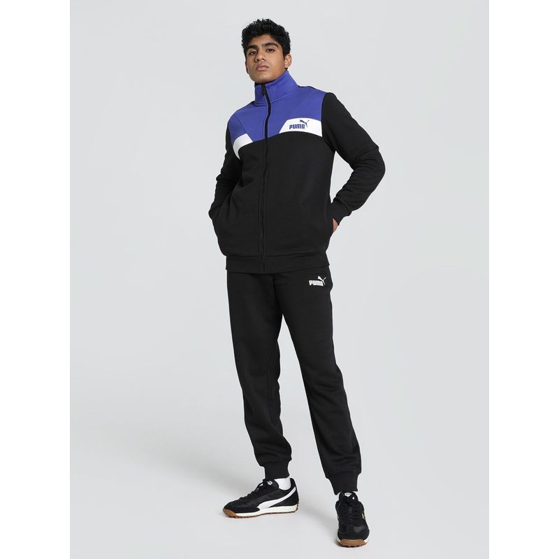 Puma Power Men Black Track Suits (Set of 2) (S)