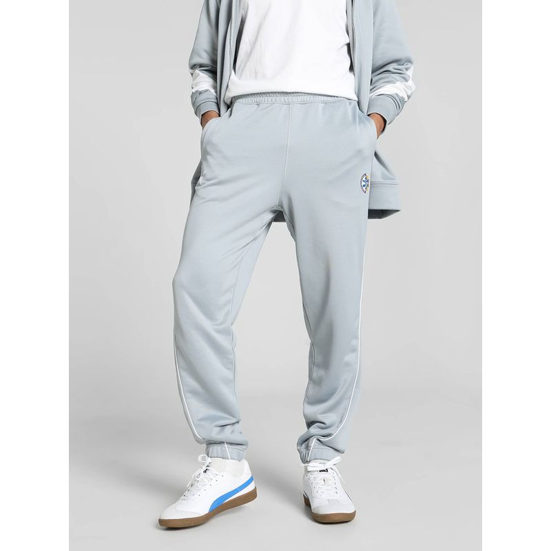 Puma Maccabi T-73 Men Grey Joggers (XL)