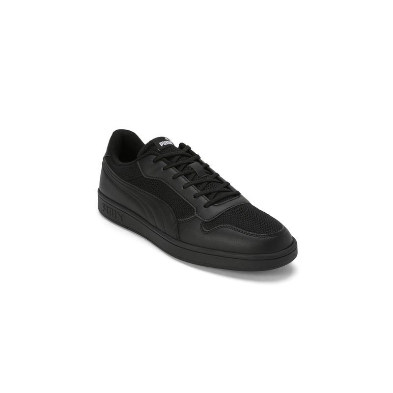 Puma Smash Comfort Unisex Black Sneakers (UK 9)