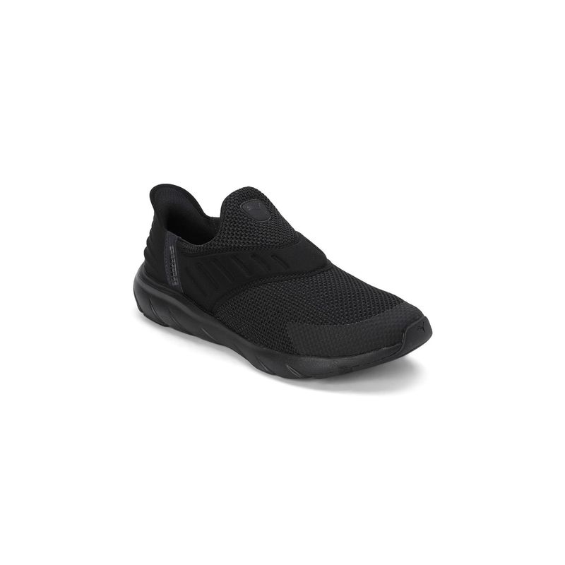Puma Softride Flex Ease in Wd Unisex Black Running Shoes (UK 9)
