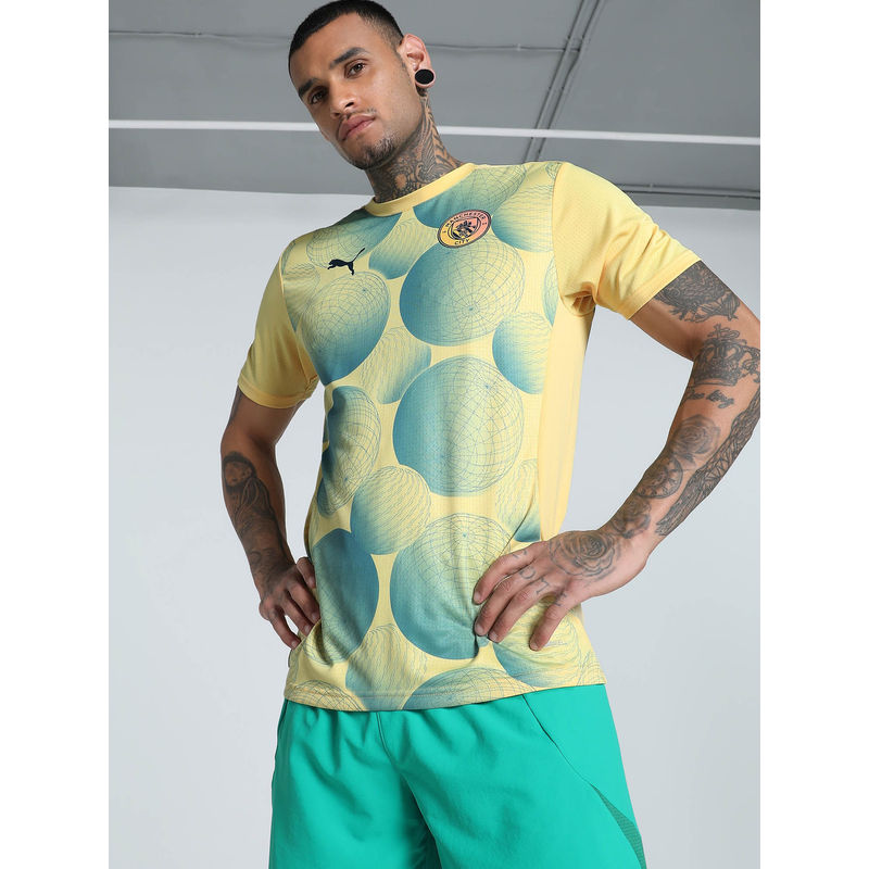 Puma Prematch Men's Yellow Jerseys (XS)