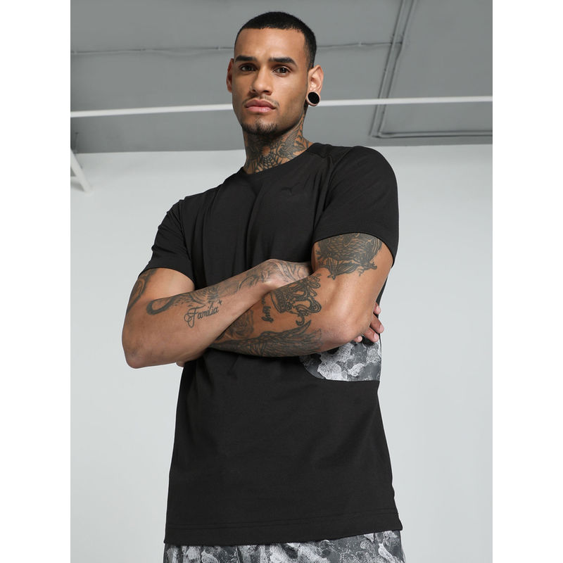 Puma Tech Pocket Men T-Shirt Black (XS)