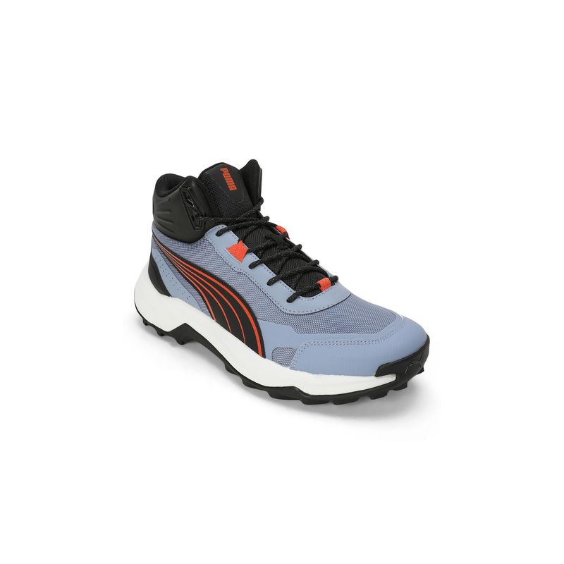 Puma Quest blitz Mid Men Grey Running Shoes (UK 8)