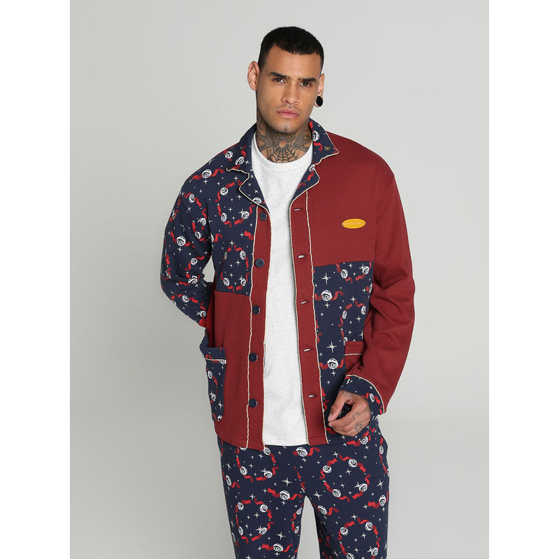 Puma Hoops X Polar Express Pj Top Men's Blue Tees (S)