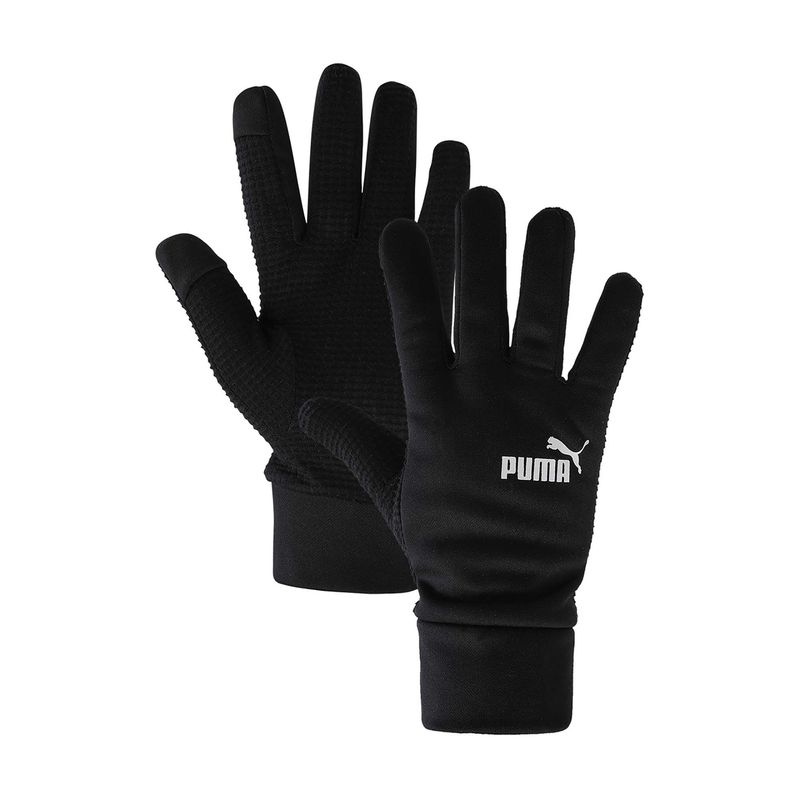 Puma Essentials Fleece Unisex Black Gloves (M)