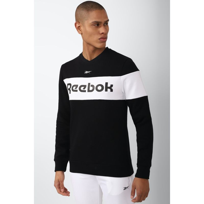 Reebok Mens Te Ll Flc Crew Sweatshirt (S)
