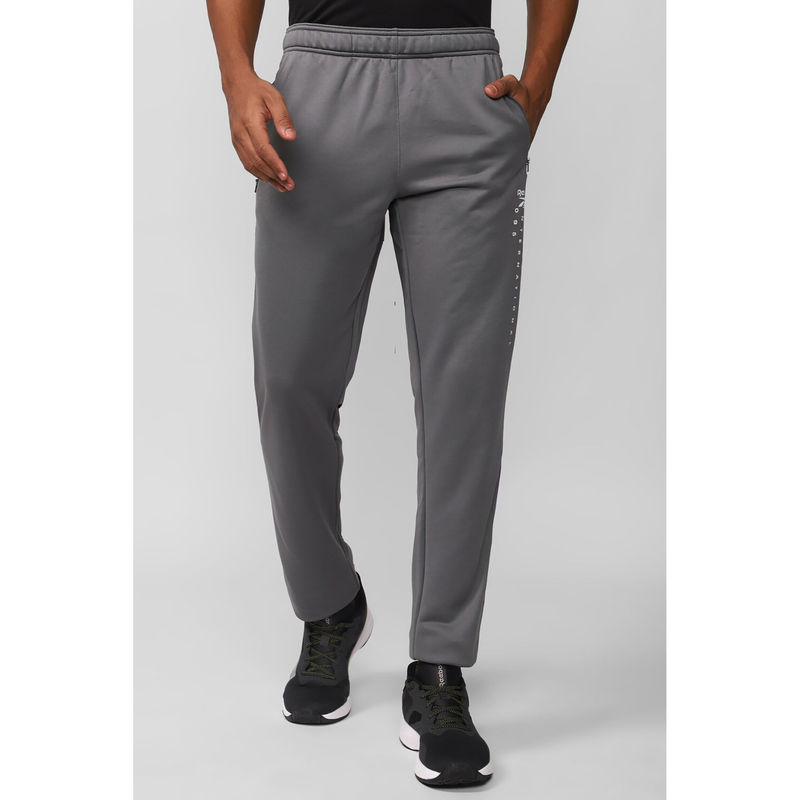Reebok Mens Adv Grey Solid Track Pant (XS)