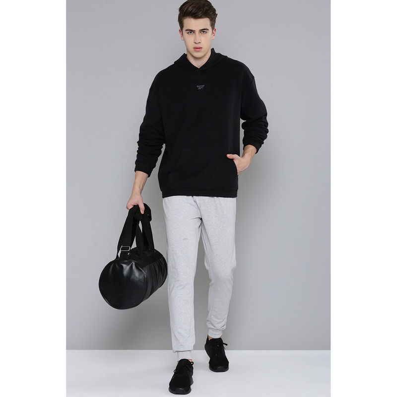 Reebok Mens Black Cl Wde Sweatshirt (2XL)