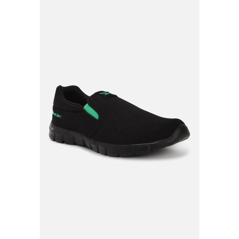 Reebok Mens Leap Slip On Running Shoes Black (UK 6)