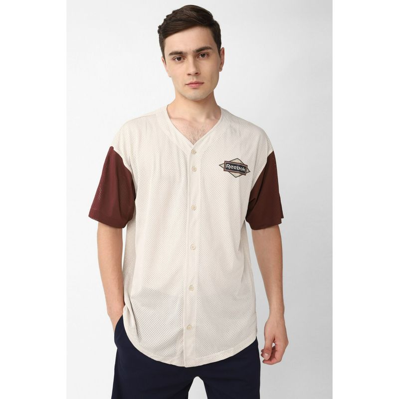 Reebok Mens Cl Sg Baseball Jersey (XL)