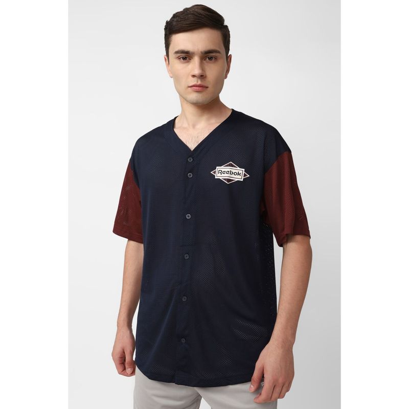 Reebok Mens Cl Sg Baseball Jersey (XS)