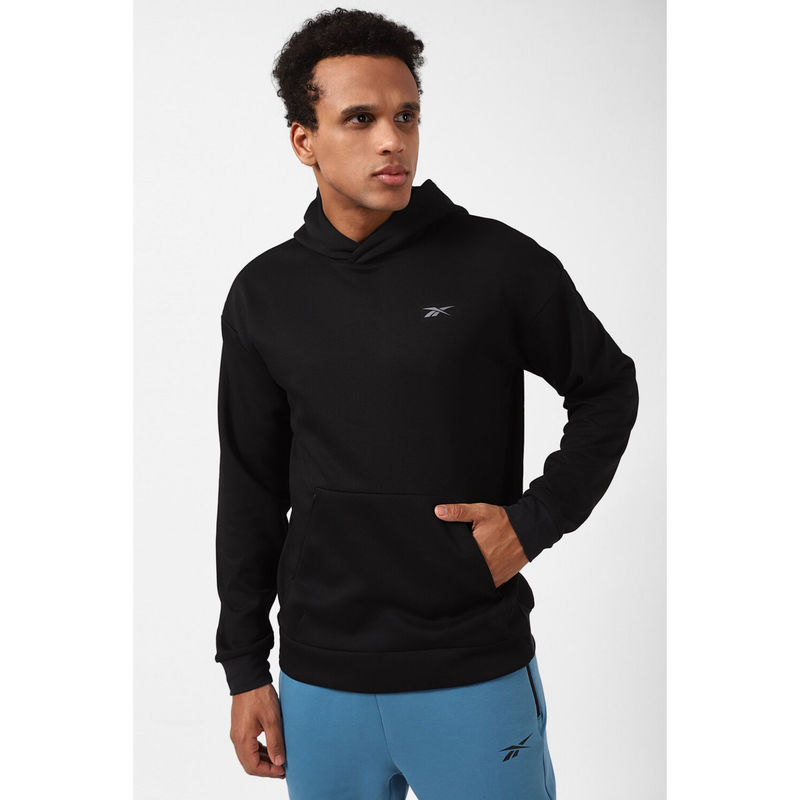 Reebok Mens Strength Hoodie Black (L)