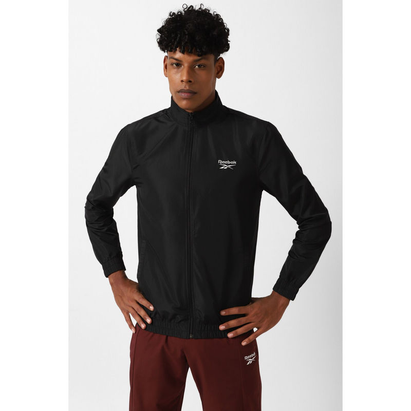 Reebok Mens WVN Track Jacket Black (M)