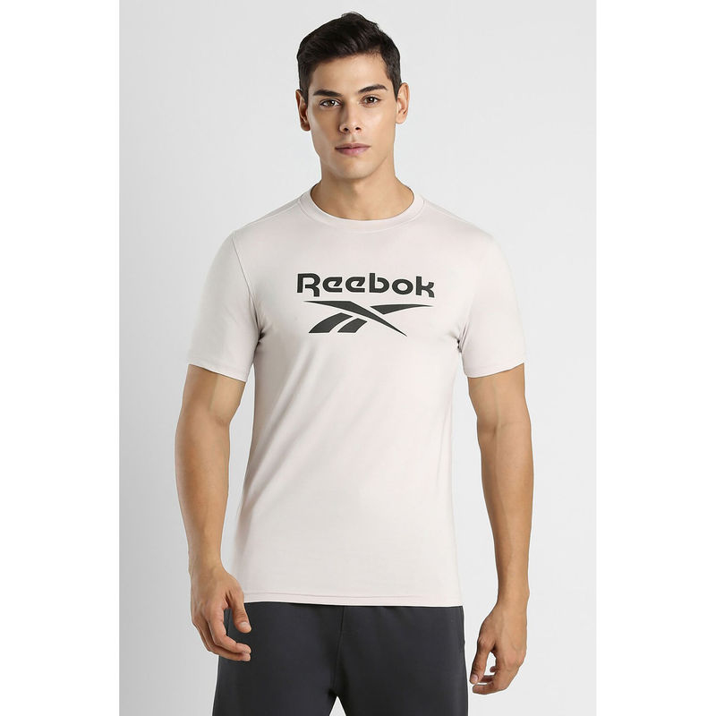 Reebok White Men Live In Tee (S)