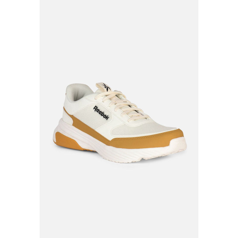 Reebok White & Mustard Men Upfun Running Shoes (UK 9)