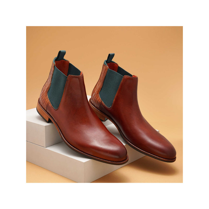 Ruosh Formal Boots - Tan (UK 10)
