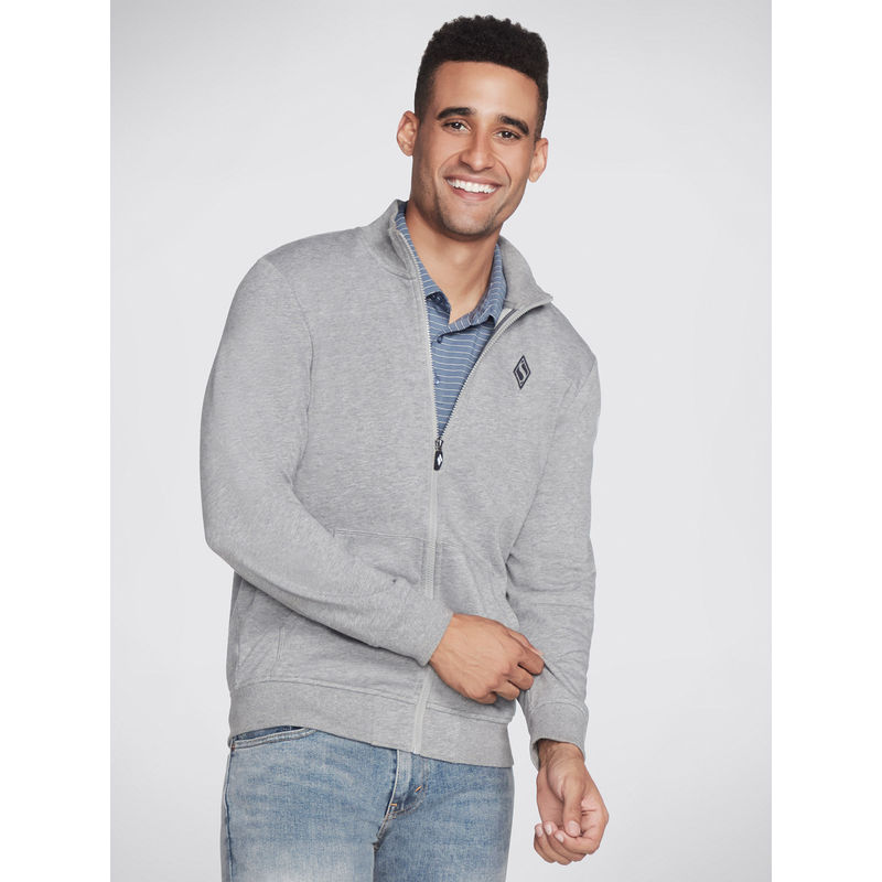 SKECHERS The Hoodless Hoodie Go walk Ev Jacket (S)