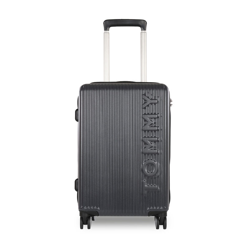 Tommy Hilfiger Empire Unisex Polycarbonate Hard Luggage - Grey (L)