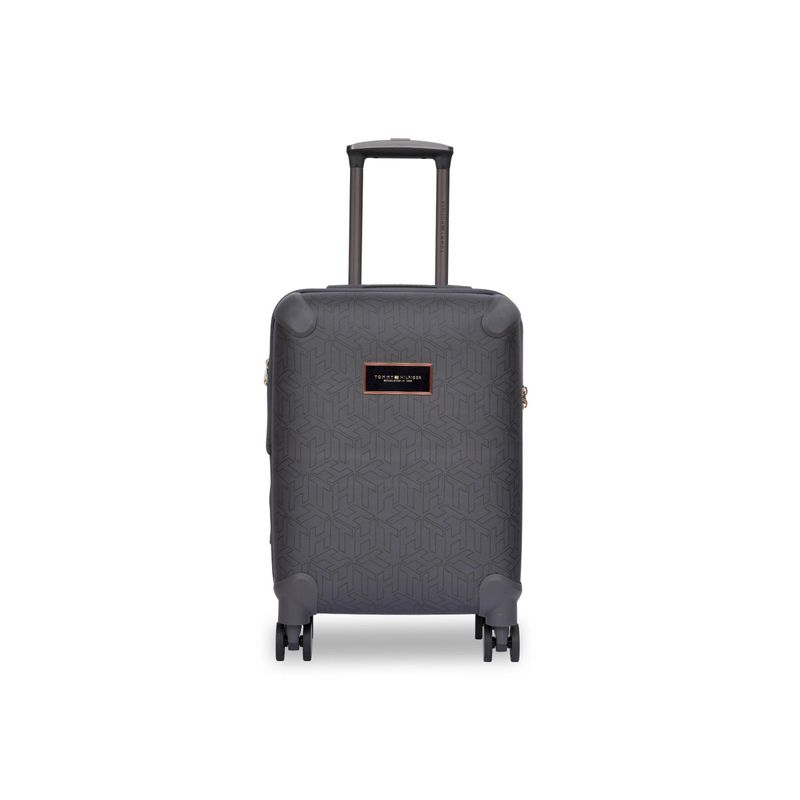 Tommy Hilfiger Jazz Unisex Hard Luggage - Grey Trolley Bag (M)