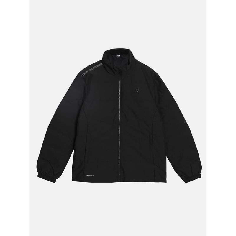 Xtep Black Padded Down Jacket for Men (S)