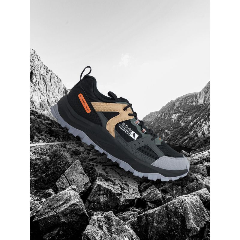 Xtep Sports Shoes for Men Black (UK 8)