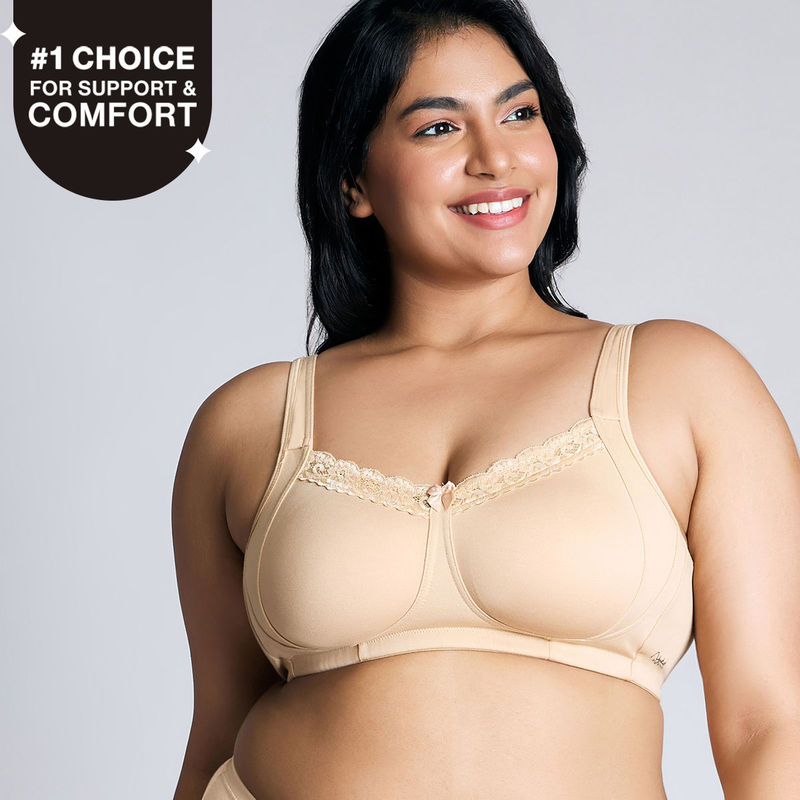 Nykd by Nykaa Everyday Pretty Lace Bra - Sand NYB190 (36D)