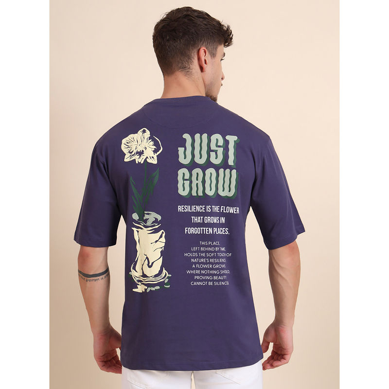 JadeBlue Men Purple Printed T-Shirt (44)