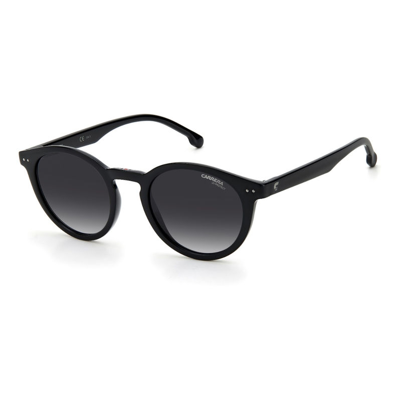 Carrera Sunglasses Dark Grey Shaded Lens Pantos Sunglass Black Frame