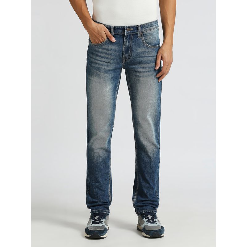 Pepe Jeans Vapour Blue Low Rise Tapered Jeans (28)