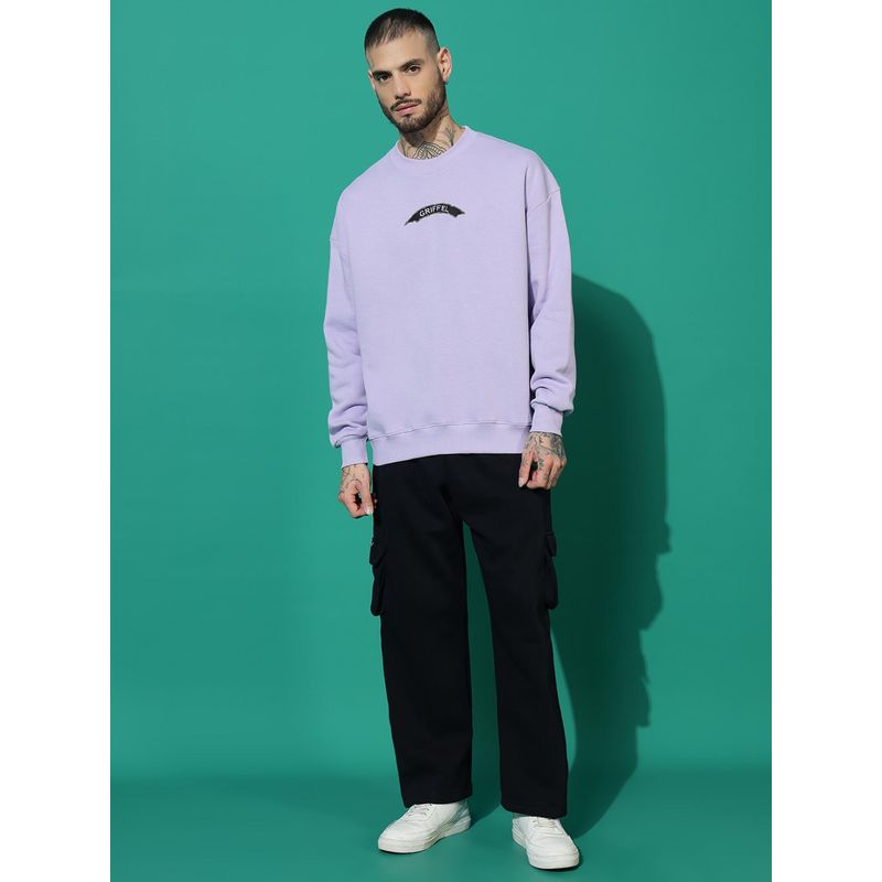 Griffel Eye Oversized Lavender Tracksuit (Set of 2) (S)