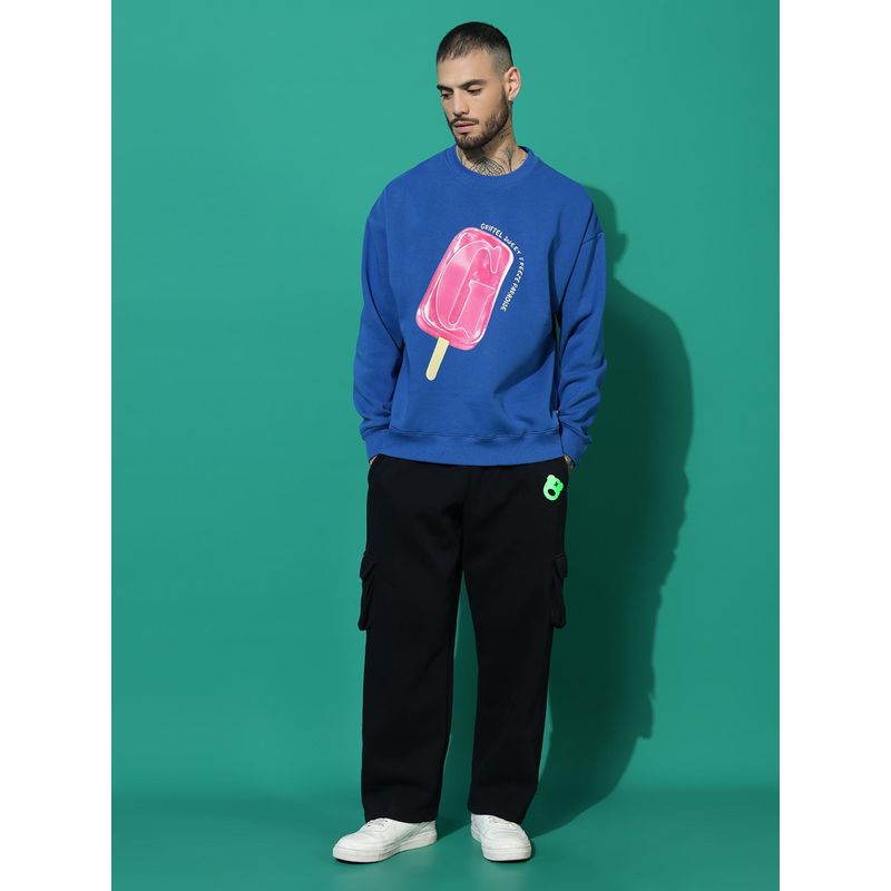 Griffel Sweet Paradise Oversized Royal Tracksuit (Set of 2) (S)