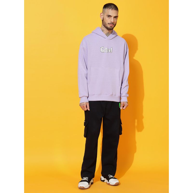 Griffel ISLAND BIRD Oversized Lavender Hoodie Tracksuit (Set of 2) (S)