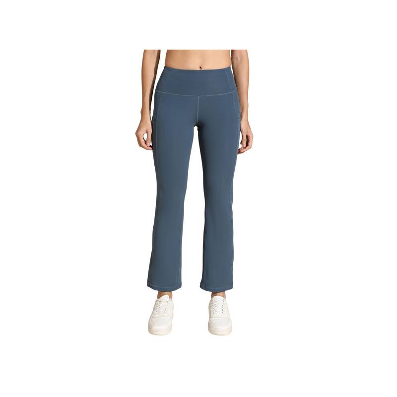 Silvertraq Luna Sculpt Straight Trackpants Aegean Blue (XS)
