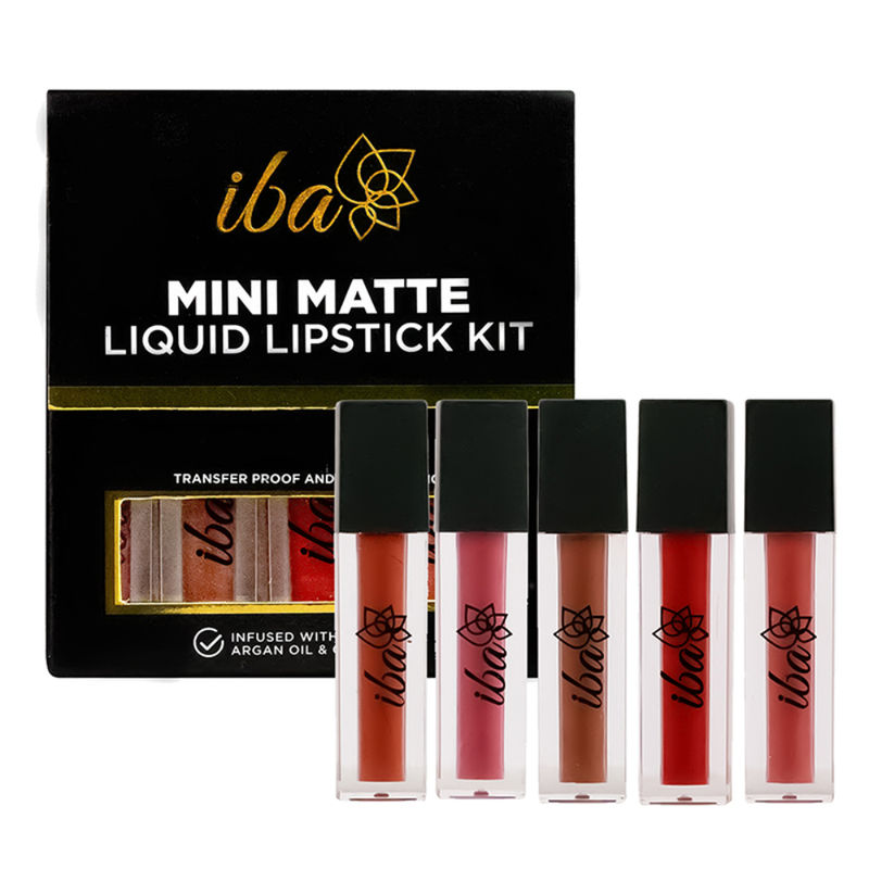 Buy IBA Liquid Matte Mini Lipstick Kit Online