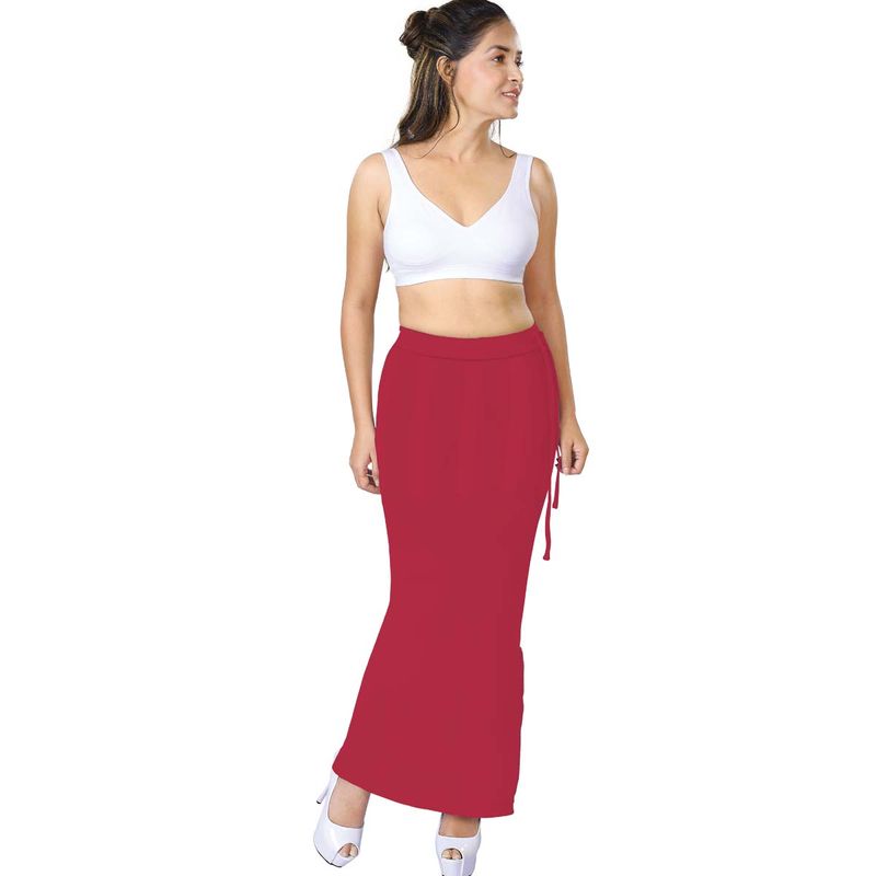 Dermawear Women's Saree Shapewear SS-406 - Red (XXL)