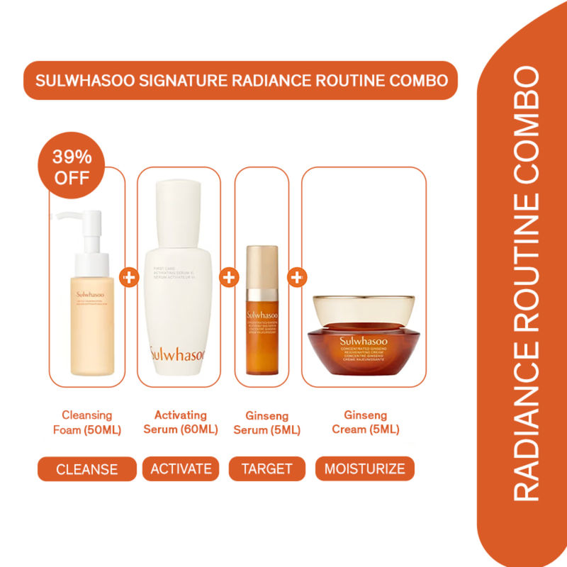 Buy Sulwhasoo Signature Radiance Routine Combo Online