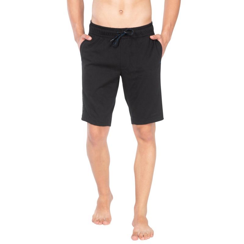 Jockey Man Straight Fit Shorts - Style Number- Am12 - Black (M)