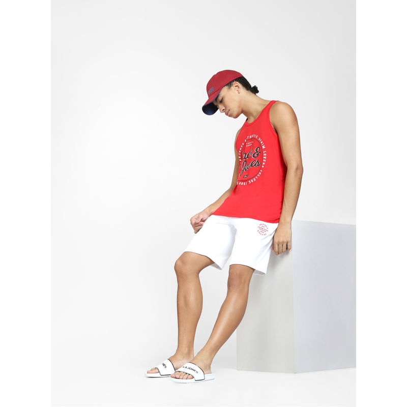 Jack & Jones White Slim Fit Shorts (L)